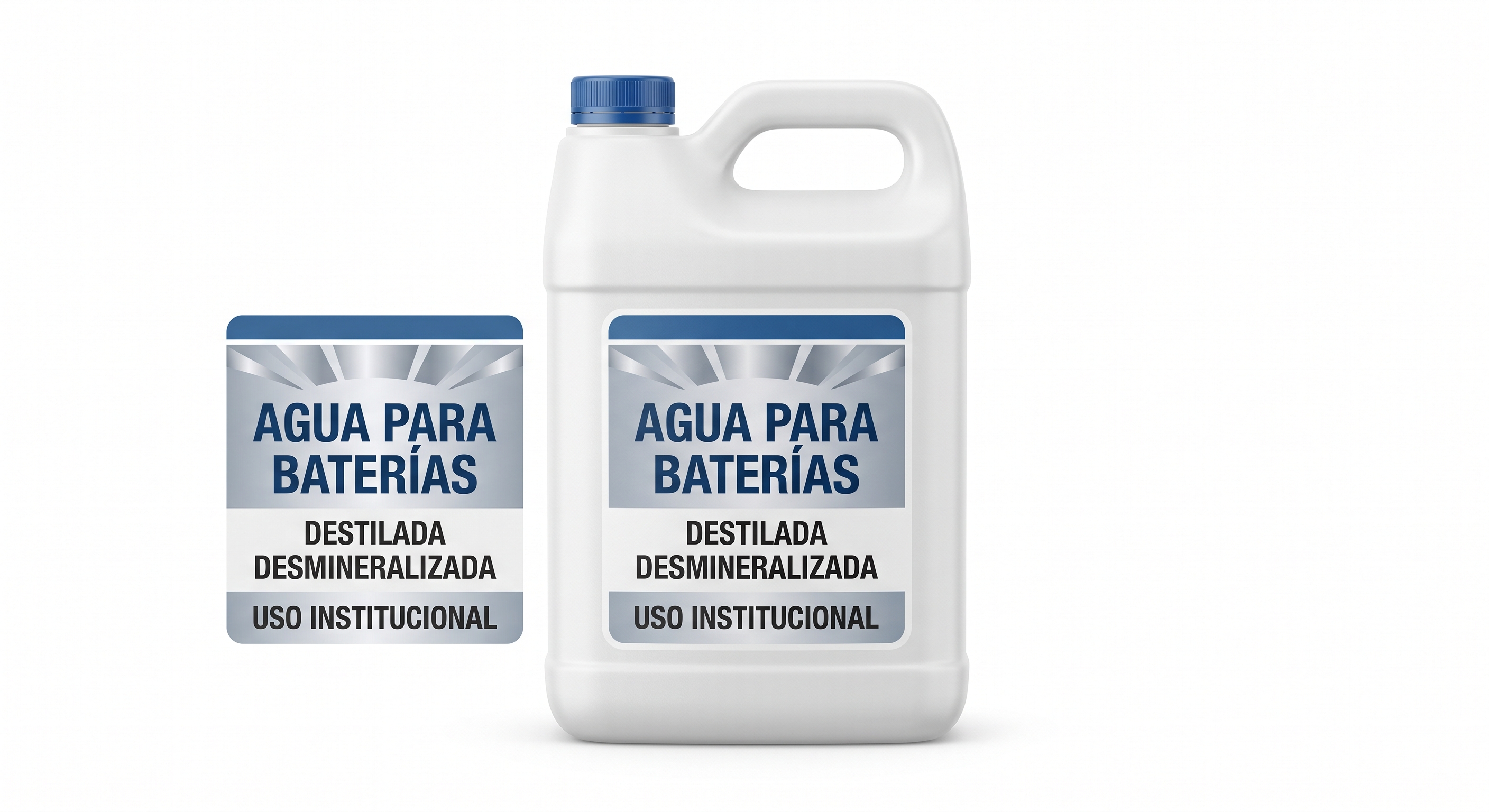 Agua para mantenimiento de baterías