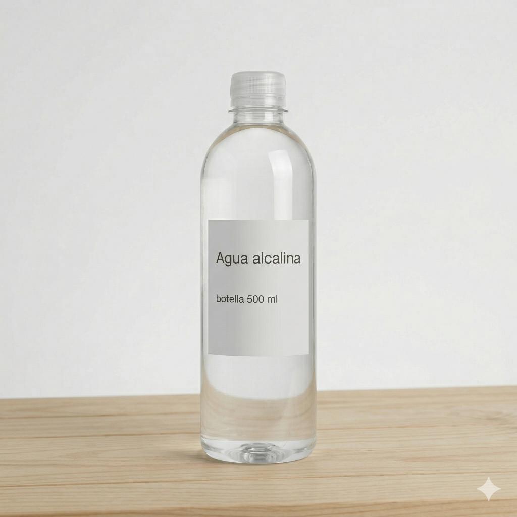 Agua alcalina (botella 500 ml)