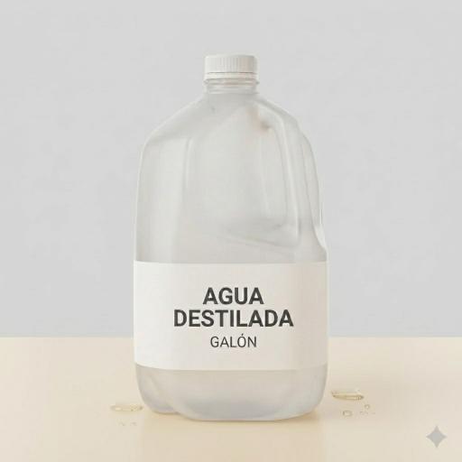 Agua destilada (galón)