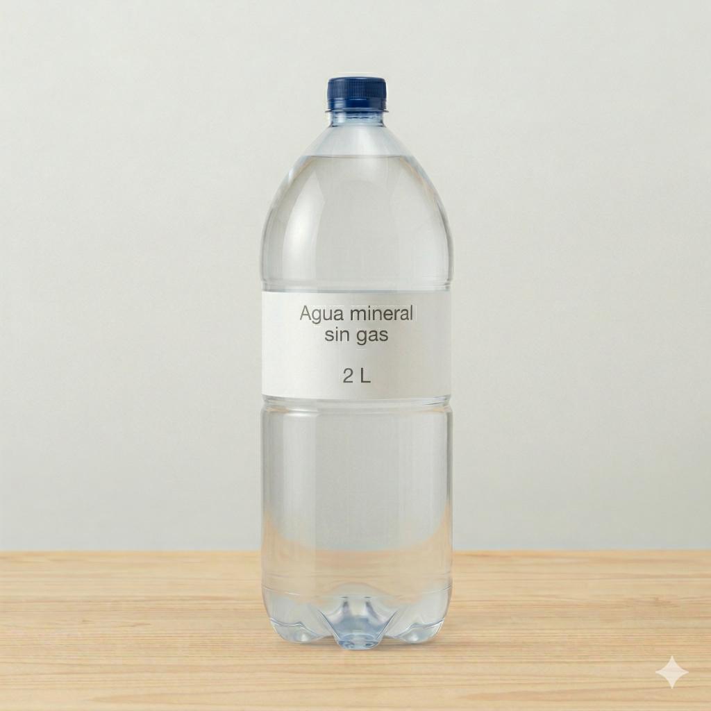 Agua mineral sin gas (botella 2 L)