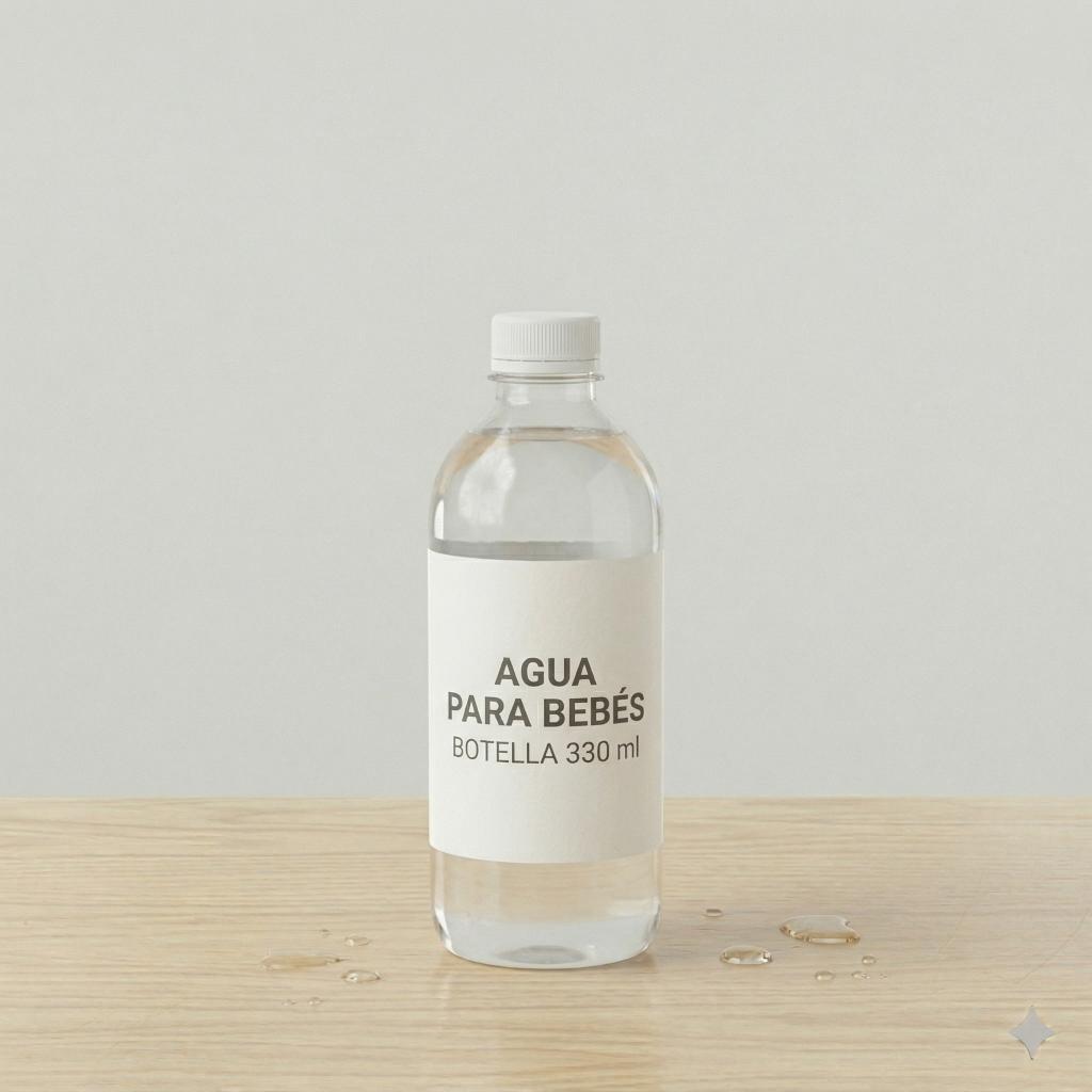 Agua para bebés (botella 330 ml)