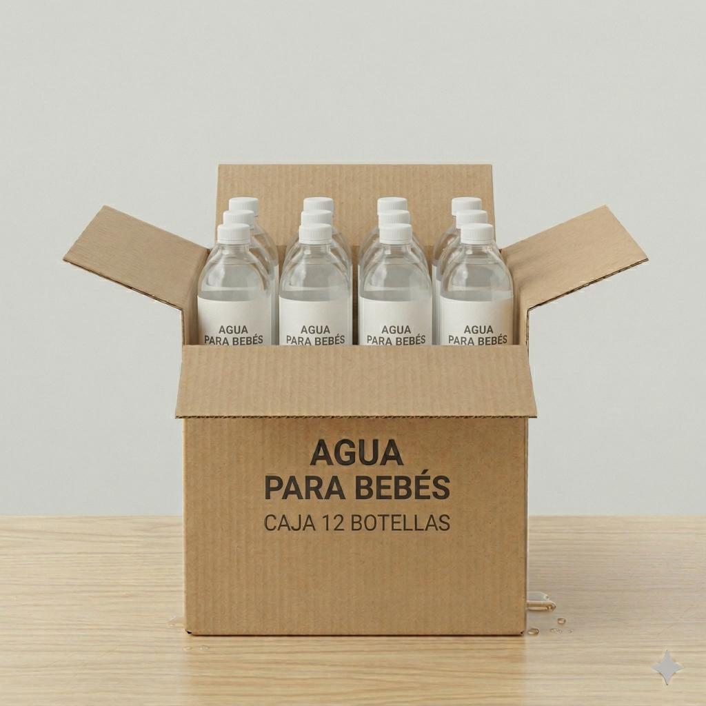 Agua para bebés (caja 12 botellas)